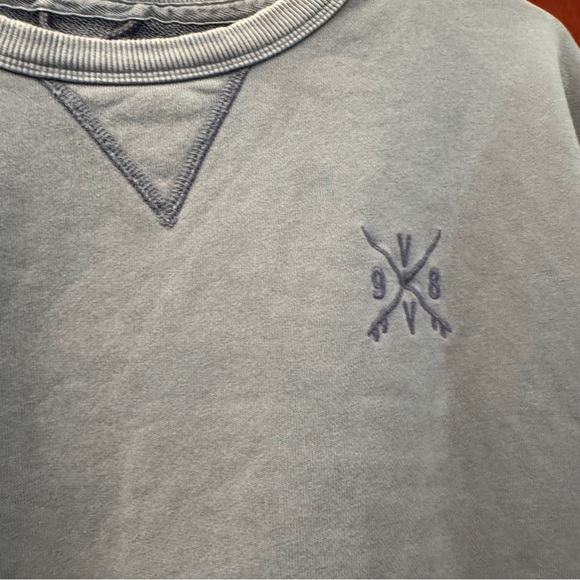 Vineyard Vines Sweatshirt Mens Blue Surf Coastal Golf Southern Size 2XL - Picture 3 of 13